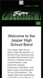 Mobile Screenshot of jasperband.membershiptoolkit.com