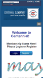 Mobile Screenshot of centennialpta.membershiptoolkit.com